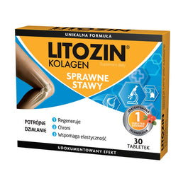 Litozin Kolagen sprawne stawy suplement diety 30 tabletek