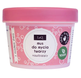 LaQ Mus do mycia twarzy nawilżający z masłem shea 100ml
