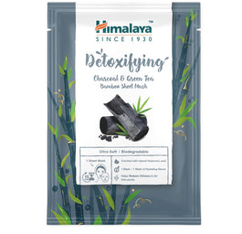 Himalaya Detoksykująca maska do twarzy na tkaninie z węglem i zieloną herbatą 30ml