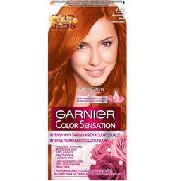 Garnier Color Sensation krem koloryzujący do włosów 7.40 Bursztynowa Miedź