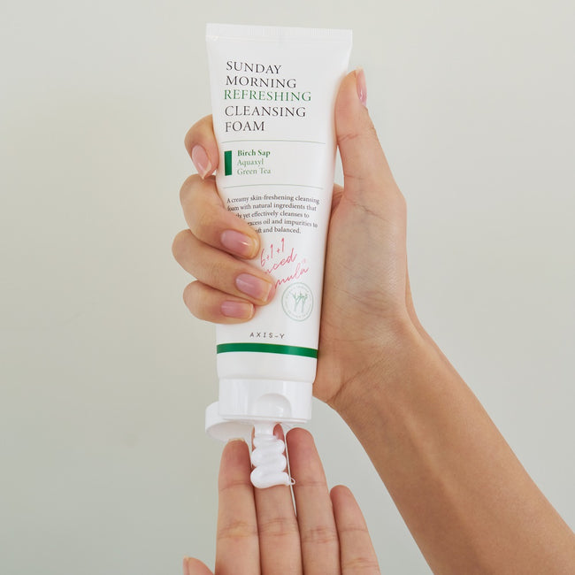 AXIS-Y Sunday Morning Refreshing Cleansing Foam oczyszczająca pianka do twarzy 120ml