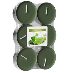 BISPOL Podgrzewacze zapachowe maxi Green Tea 6szt.