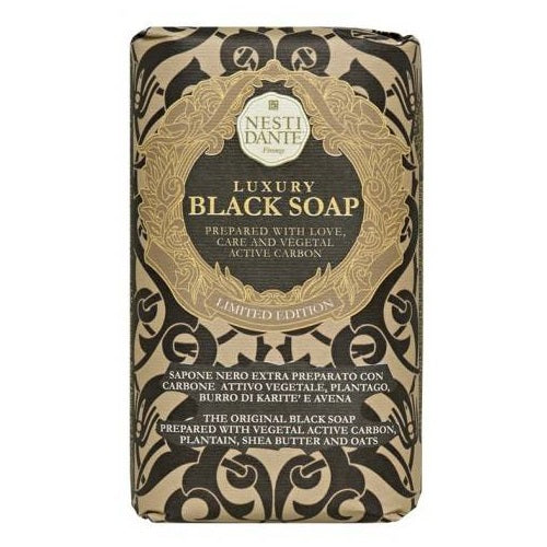 Nesti Dante Luxury Black Soap mydło toaletowe 250g