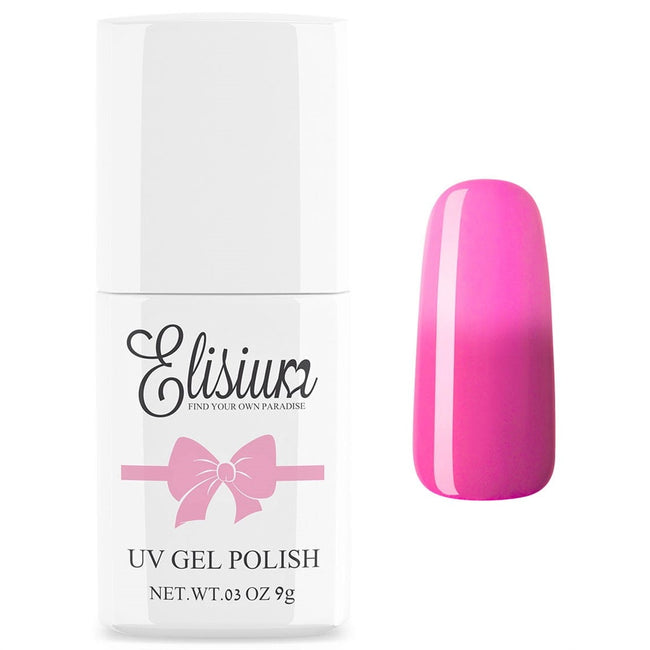Elisium UV Gel Polish lakier hybrydowy do paznokci 086 Raspberry Blueberry 9g