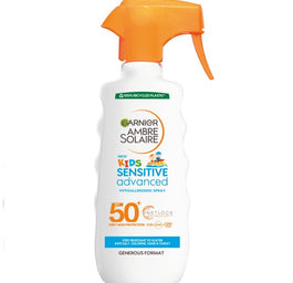 Garnier Ambre Solaire Kids Sensitive Advanced spray ochronny dla dzieci SPF50+ 300ml