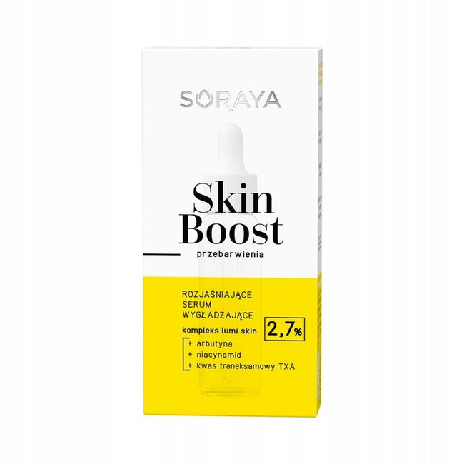 Soraya Skin Boost Przebarwienia rozjaśniające serum wygładzające 30ml
