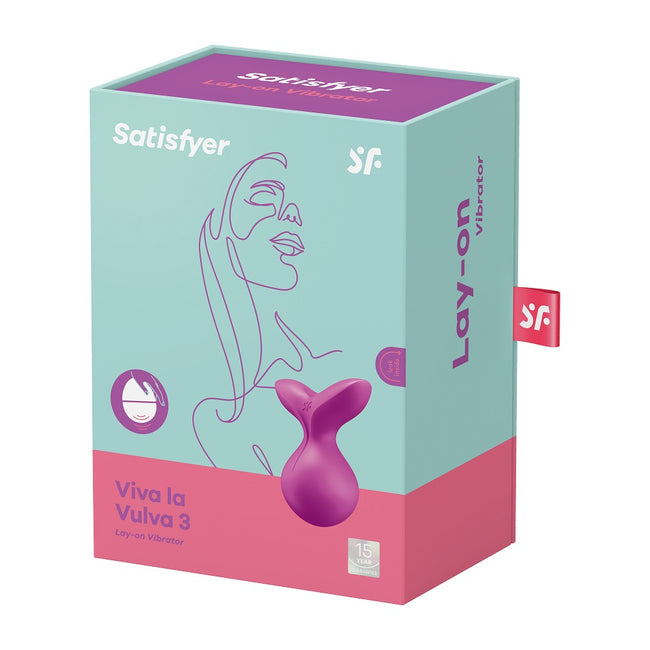 Satisfyer Viva la Vulva 3 wibrator łechtaczkowy Violet