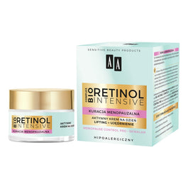 AA Retinol Intensive Kuracja Menopauzalna krem aktywny na dzień lifting + ujędrnienie 50ml