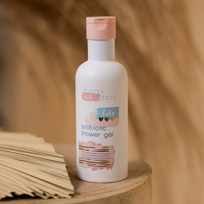 Mom and Who? Kids probiotyczny nawilżający żel pod prysznic 250ml