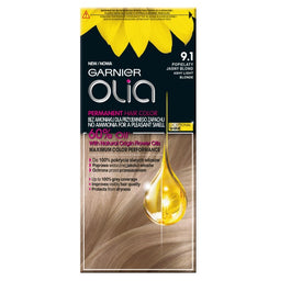 Garnier Olia farba do włosów 9.1 Popielaty Jasny Blond