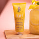 Fluff Glow Up Face Scrub rozświetlający peeling do twarzy Lemoniada 75ml
