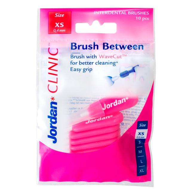 Jordan Brush Between szczoteczki międzyzębowe XS 10szt.