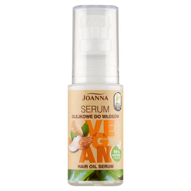 Joanna Vegan olejkowe serum do włosów 25g