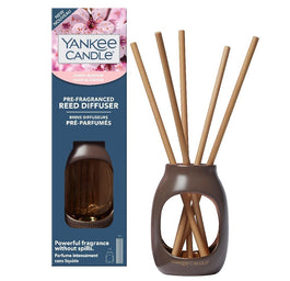 Yankee Candle Pre-Fragranced Reed Diffuser dyfuzor do zapachu z pałeczkami Cherry Blossom