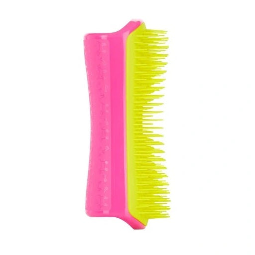 Pet Teezer Large Detangling Dog Grooming Brush szczotka do rozplątywania i pielęgnacji sierści Pink Yellow