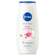 Nivea Care & Roses zestaw Fresh Rose Touch antyperspirant spray 150ml + Rose & Almond Oil żel pod prysznic 250ml + wygładzające mleczko do ciała 250ml