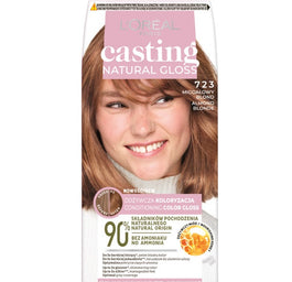 L'Oreal Paris Casting Natural Gloss farba do włosów 723 Migdałowy Blond