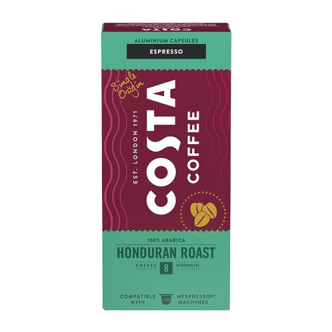 COSTA COFFEE Honduran Roast Espresso kawa w kapsułkach 10szt.