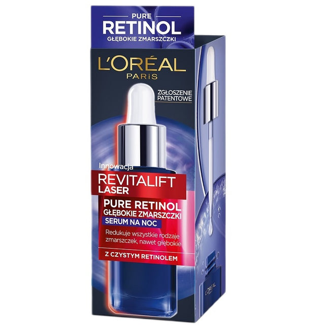 L'Oreal Paris Revitalift Laser Pure Retinol przeciwzmarszczkowe serum na noc 30ml