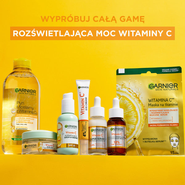 Garnier Skin Naturals Vitamin C rozświetlające serum na noc 30ml