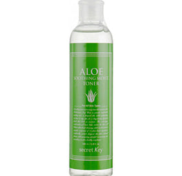 Secret Key Aloe Soothing Moist Toner kojąco-nawilżający tonik do twarzy 248ml