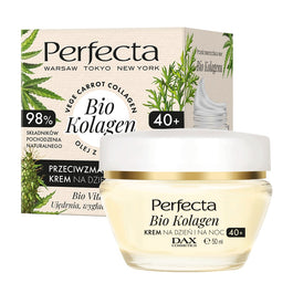 Perfecta Bio Kolagen krem do twarzy na dzień i na noc 40+ 50ml
