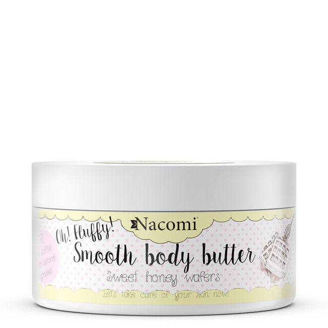 Nacomi Smooth Body Butter masło do ciała Miodowe Gofry 100g