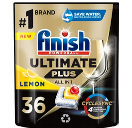 Finish Ultimate Plus kapsułki do zmywarki Lemon 36szt