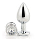 Dream Toys Gleaming Love Silver Plug korek analny Small