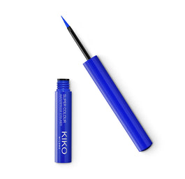 KIKO Milano Super Colour Waterproof Eyeliner ultragładki wodoodporny kolorowy eyeliner w płynie 06 Blue 1.7ml