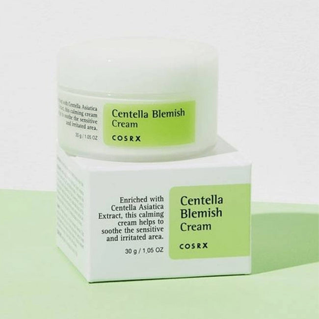 COSRX Centella Blemish Cream krem do twarzy z wąkrotą azjatycką 30ml