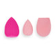 Makeup Revolution Create Blending Sponge zestaw trzech gąbek o makijażu