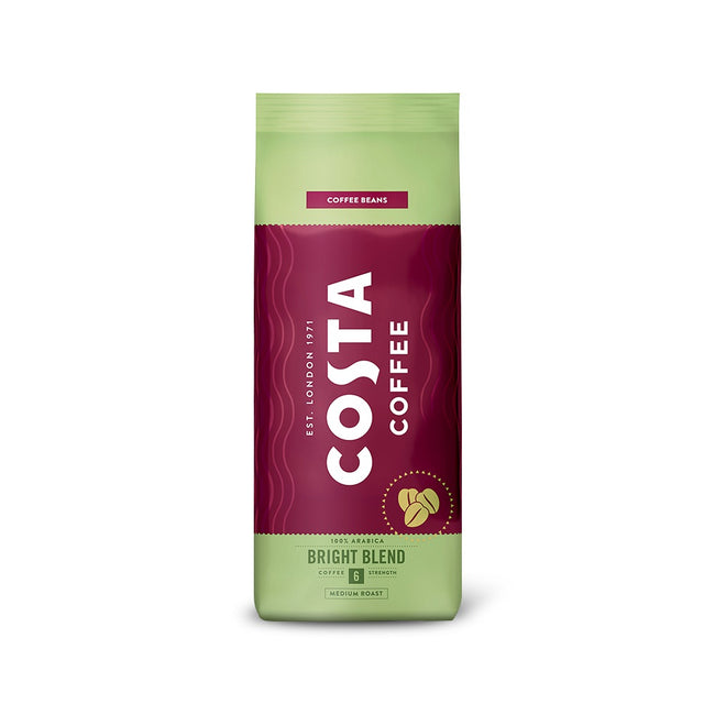 COSTA COFFEE The Bright Blend Medium kawa palona ziarnista 1000g