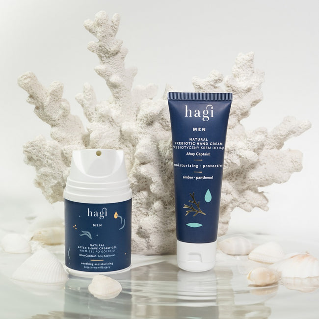 Hagi Prebiotyczny krem do rąk nawilżająco-ochronny Ahoj Kapitanie 50ml