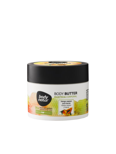 Body Natur Body Butter kremowe masło do ciała Papaja Mango i Marula 200ml