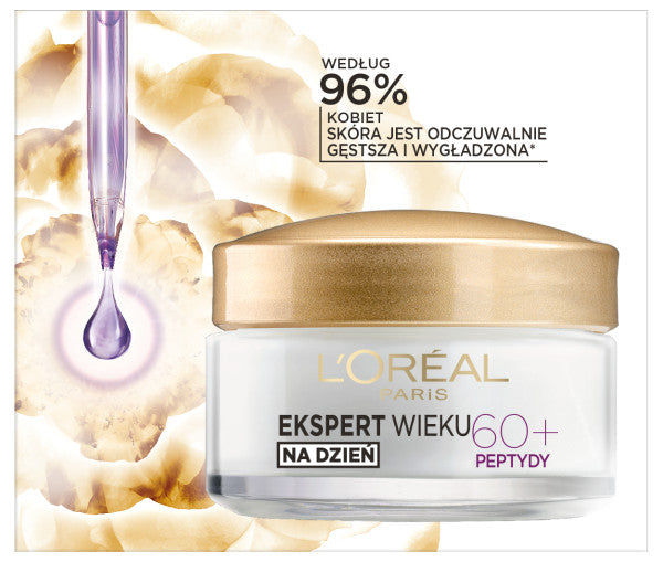 L'Oreal Paris Ekspert Wieku 60+ przeciwzmarszczkowy krem odbudowujący na dzień 50ml