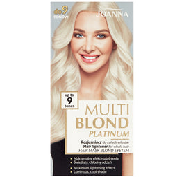 Joanna Multi Blond Platinum rozjaśniacz do całych włosów do 9 tonów
