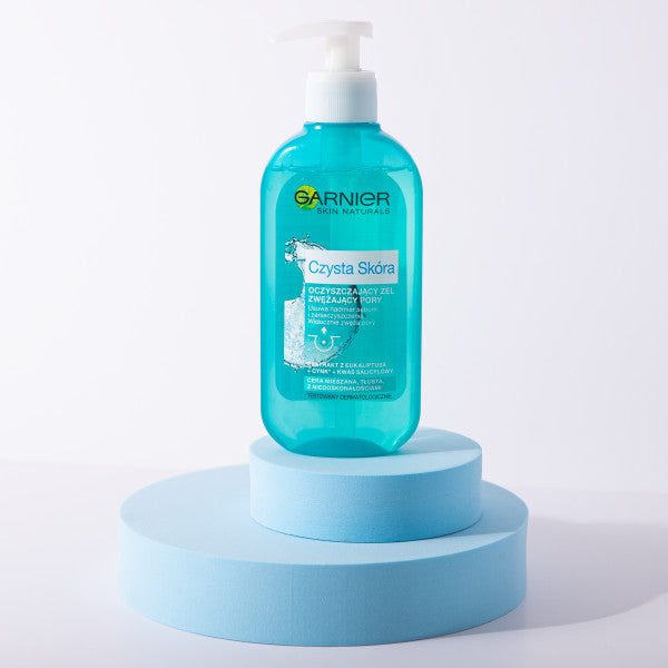 Garnier Czysta Skóra żel oczyszczający przeciw niedoskonałościom z kwasem salicylowym 200ml