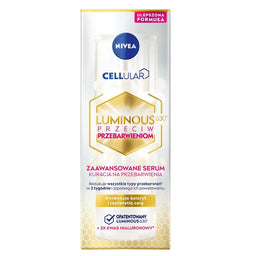 Nivea Cellular Luminous 630® zaawansowane serum kuracja na przebarwienia 30ml
