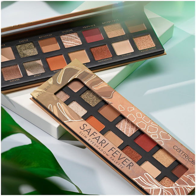 Catrice Safari Fever Slim Eyeshadow Palette paleta cieni do powiek 010 Wild Life 10.6g