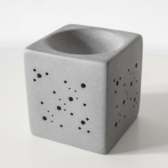 Flagolie Kominek do aromaterapii Kostka Szara