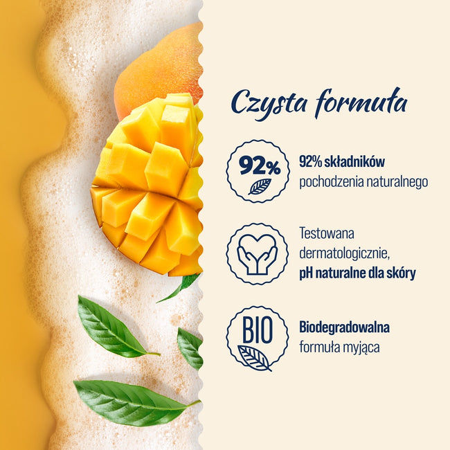 Le Petit Marseillais Kremowy żel pod prysznic Mango Bio & Marakuja 400ml