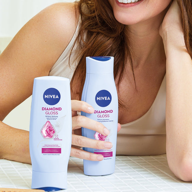 Nivea Diamond Gloss odżywka pielęgnująca do włosów 200ml