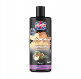 Ronney Macadamia Oil Professional Shampoo Restorative wzmacniający szampon do włosów suchych i osłabionych 300ml