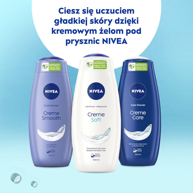 Nivea Creme Soft Care Shower pielęgnujący żel pod prysznic 500ml