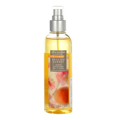 Atkinsons English Garden Peach Flowers perfumowana mgiełka do ciała 200ml - produkt bez opakowania