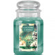 Country Candle Duża świeca zapachowa z dwoma knotami Tinsel Thyme 680g