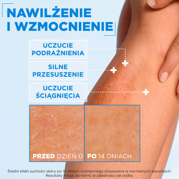 MIXA Ceramide Protect nawilżający krem ochronny do twarzy dłoni i ciała 400ml