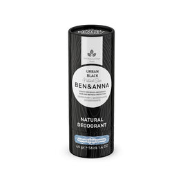 Ben&Anna Natural Soda Deodorant naturalny dezodorant na bazie sody sztyft kartonowy Urban Black 40g