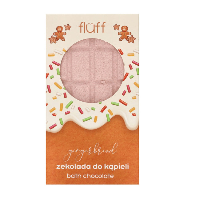 Fluff Bath Chocolate czekolada do kąpieli Gingerbread 200g